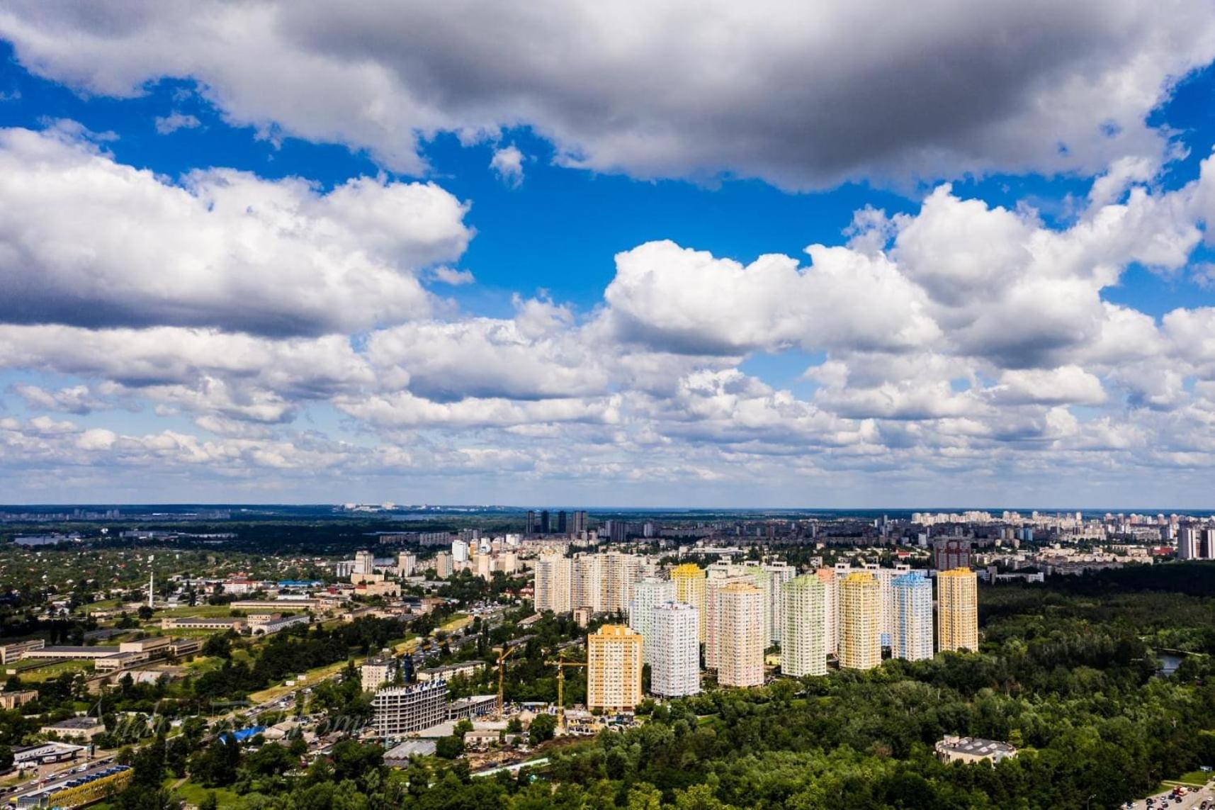 Apartment Voskresenska 18 , Парковые Озера Kiev Buitenkant foto