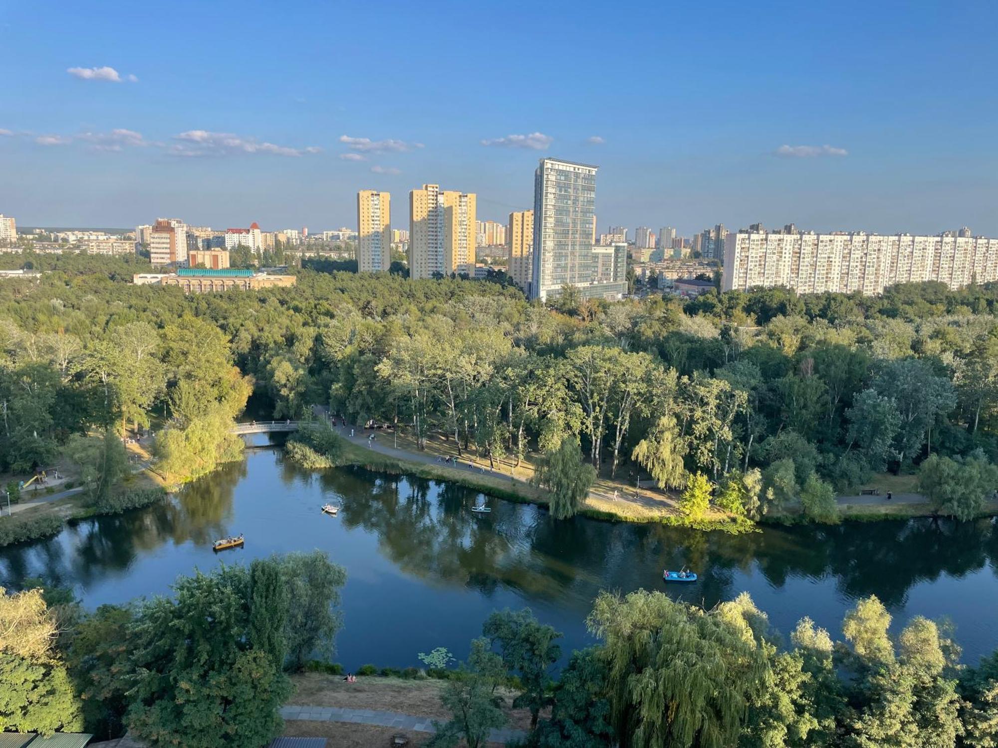 Apartment Voskresenska 18 , Парковые Озера Kiev Kamer foto